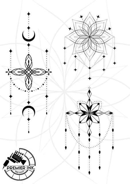 Flash lap – mandala és álomfogó ornamentikák